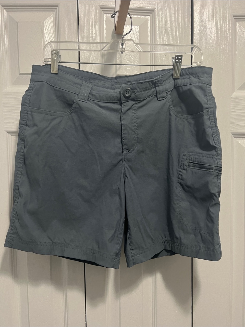 Eddie Bauer Men's Gray Utility Cargo Shorts